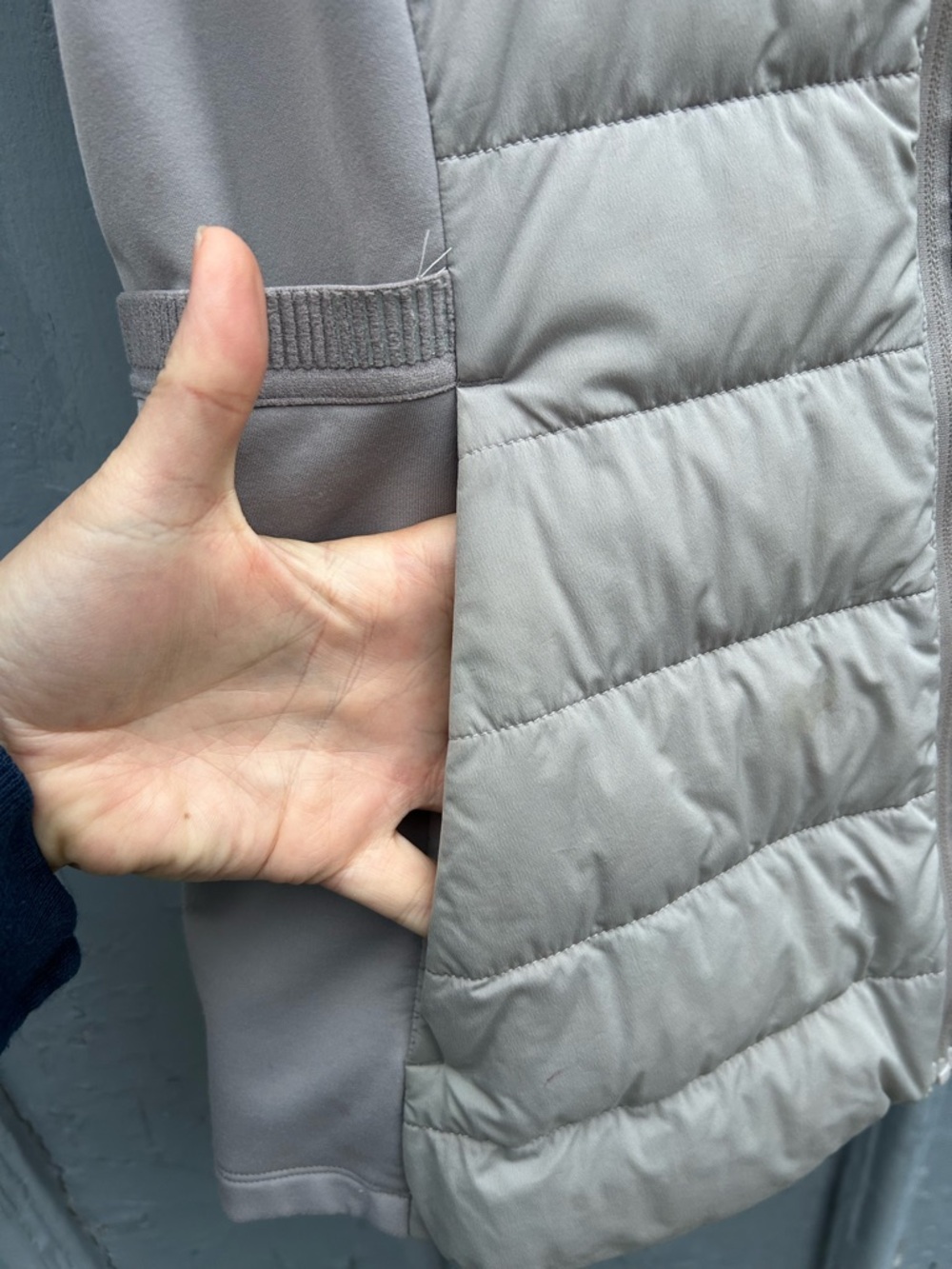 Lululemon Chrome Down for it all vest, size 8 - Picture 10 of 15